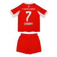 Bayern Munich Serge Gnabry #7 Domáci Detský futbalový dres 2025-26 Krátky Rukáv (+ trenírky)